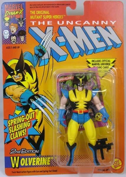 Wolverine 2nd edition - Toy Biz (The Uncanny X-Men Series 2) action figure collectible [Barcode 035112493129] - Main Image 4