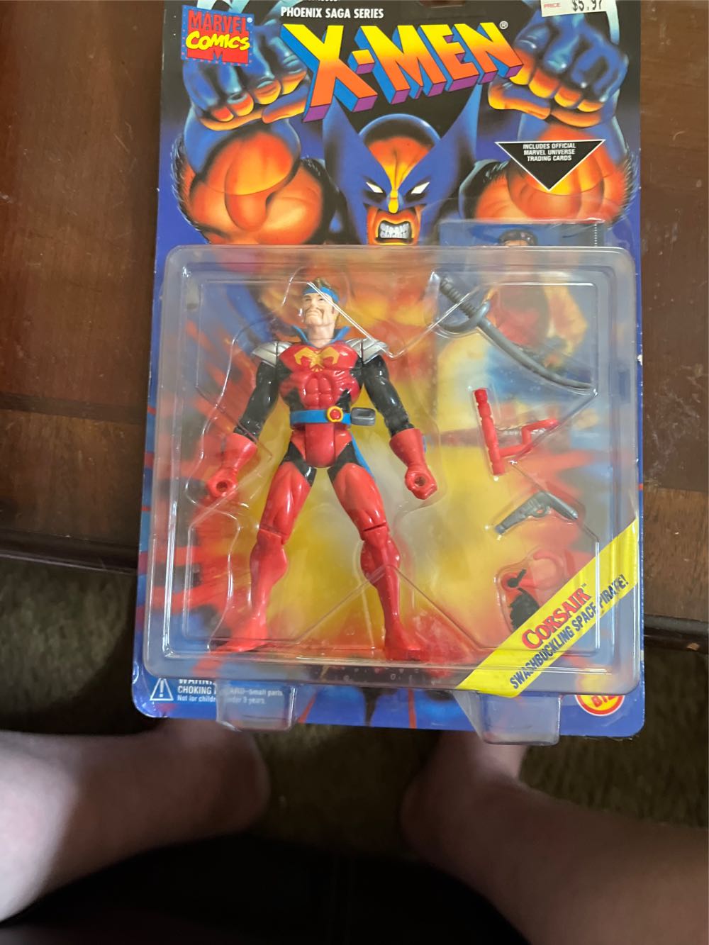 Corsair - Toy Biz (X-Men: Phoenix Saga) action figure collectible [Barcode 035112493808] - Main Image 3