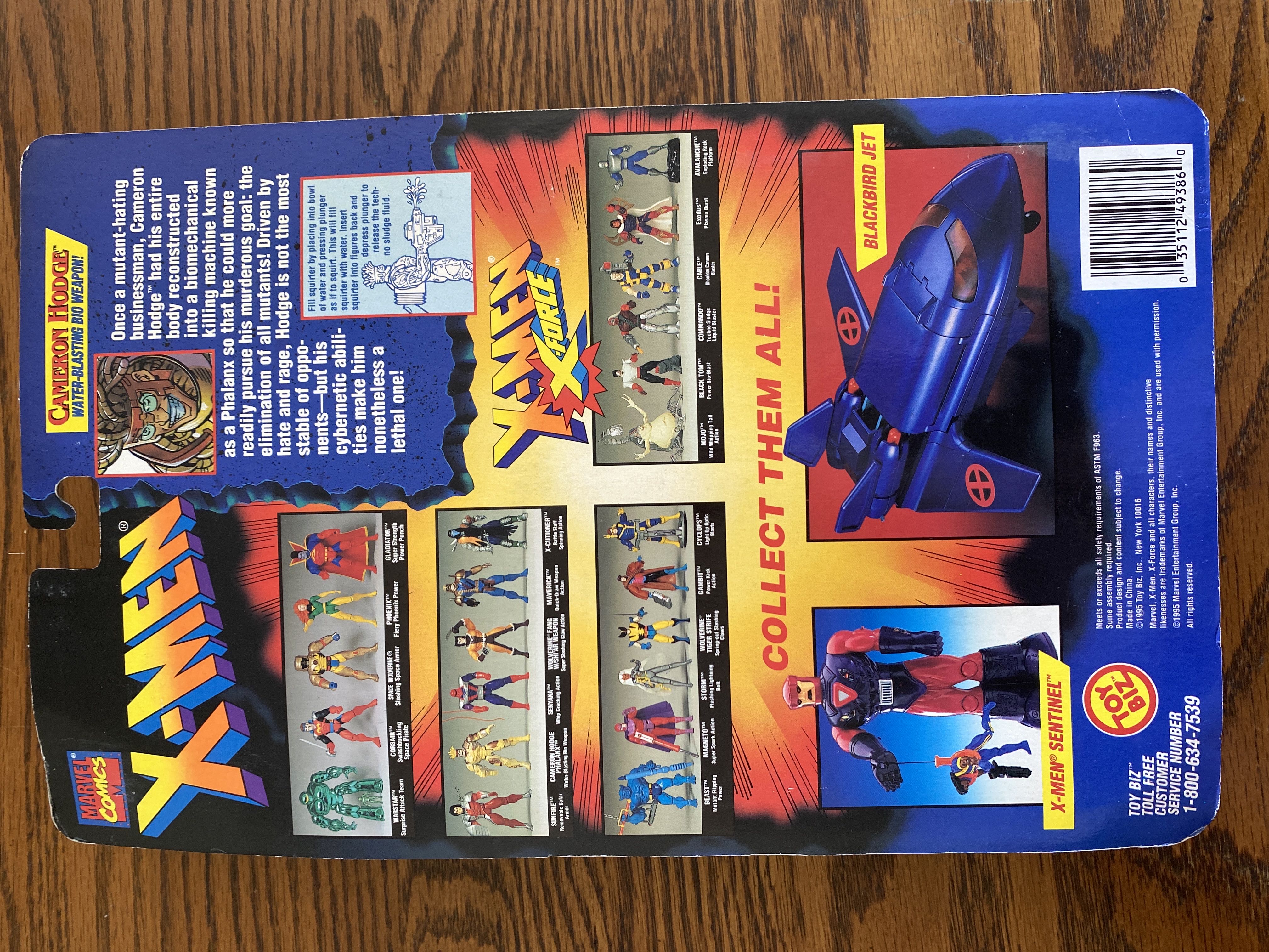 Cameron Hodge - Toy Biz (X-Men: Mutant Genesis Series) action figure collectible [Barcode 035112493860] - Main Image 2