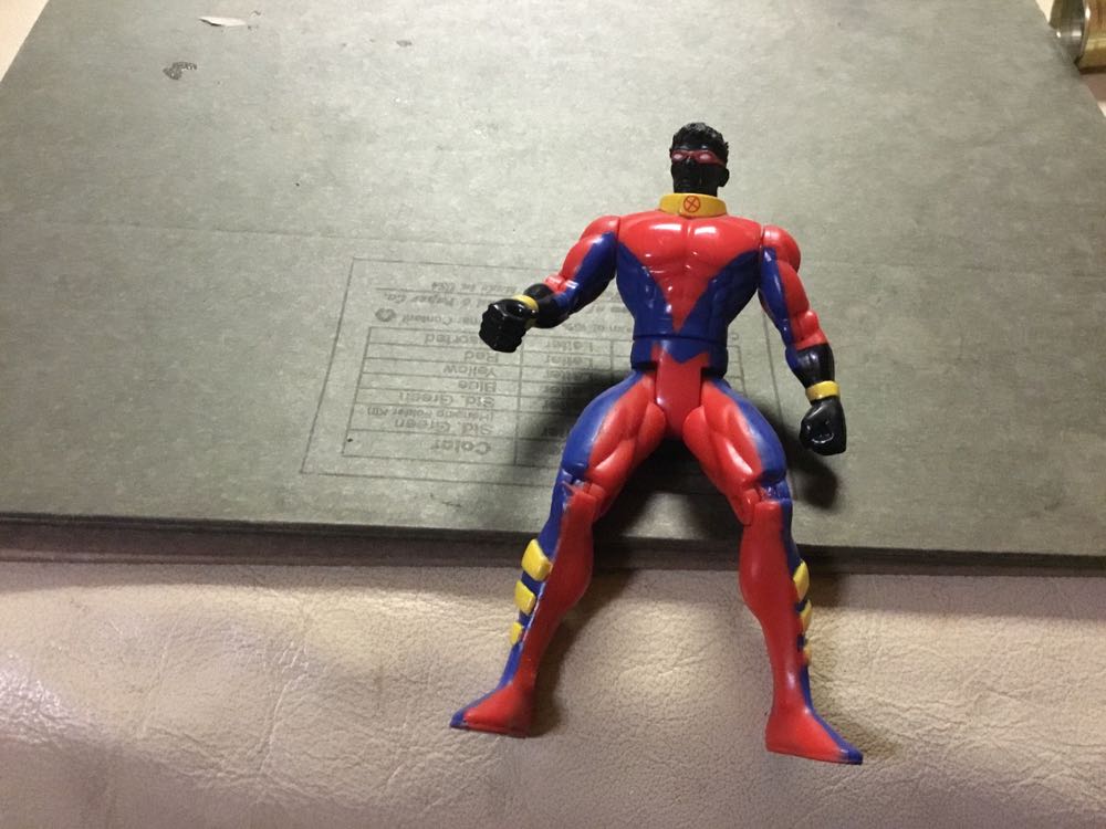 X-Men Sunspot - Toy Biz (X-Men / X-Force) action figure collectible [Barcode 035112495154] - Main Image 3