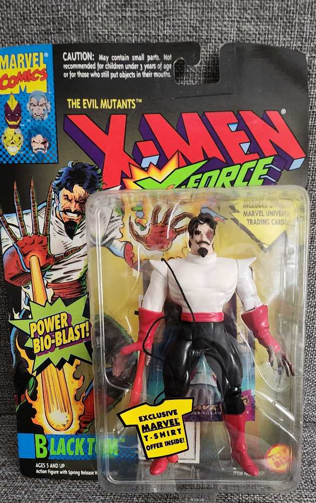 Black Tom - Toy Biz (X-Men: X-Force) action figure collectible [Barcode 035112495215] - Main Image 3
