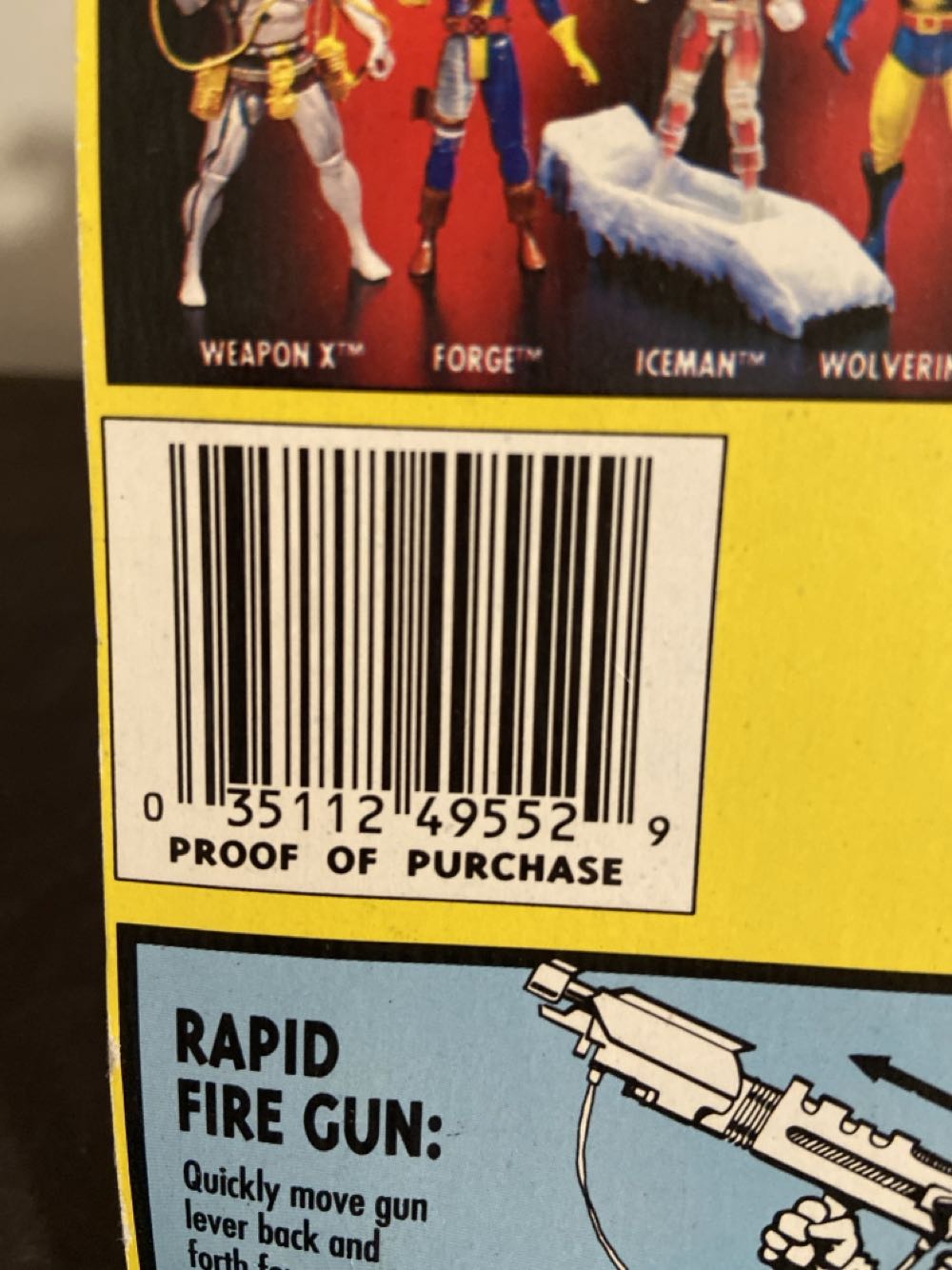 G.W. Bridge - Toybiz (The Uncanny X-Men / X-Force) action figure collectible [Barcode 035112495529] - Main Image 4