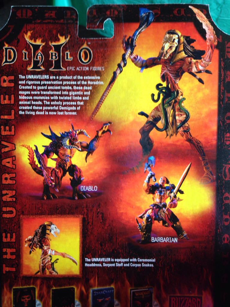 The Unraveler - Blizzard Entertainment (Diablo II) action figure collectible [Barcode 020626848084] - Main Image 2