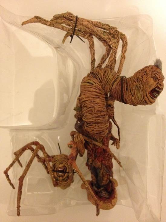 The Thing: Worm & Spider Figurine Pkg  action figure collectible [Barcode 020626852593] - Main Image 2
