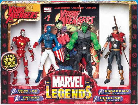 Young Avengers Marvel Legends - Toy Biz (Marvel Legends) (Marvel Legends) action figure collectible [Barcode 035112704089] - Main Image 4