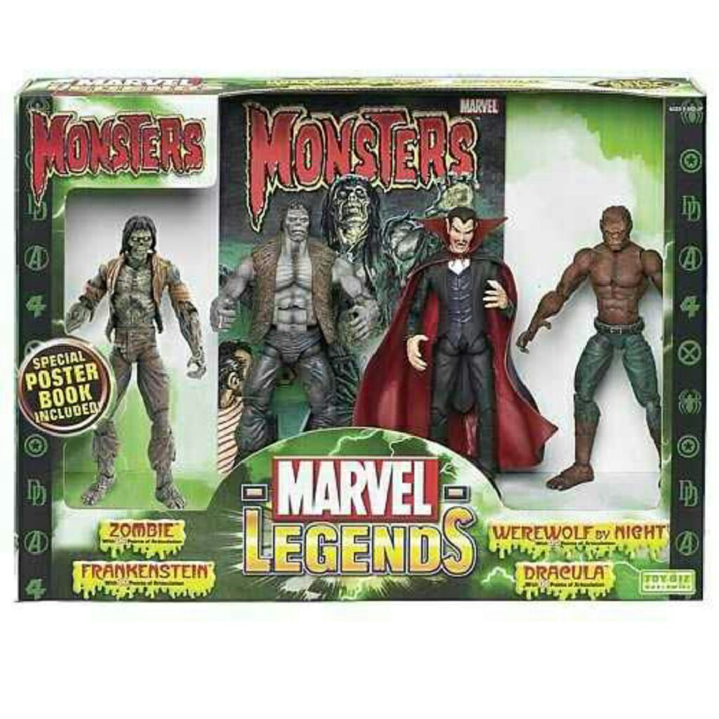 Marvel Legends Toybiz Monsters Boxset - Toybiz (Marvel Legends) action figure collectible [Barcode 035112704096] - Main Image 2