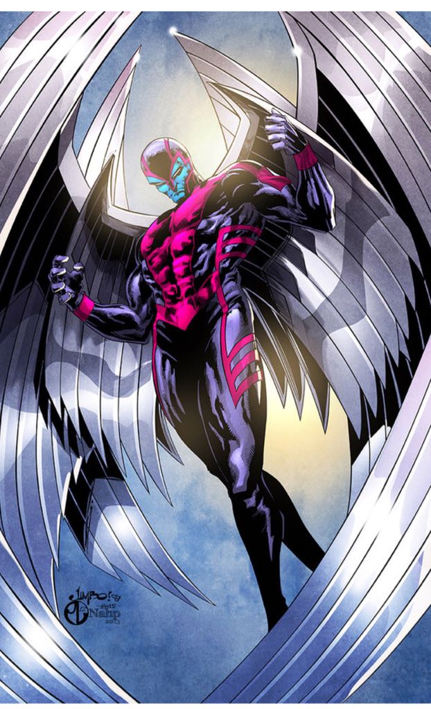 Toybiz X-Men Classics Archangel  (X-Men) action figure collectible [Barcode 035112708629] - Main Image 2