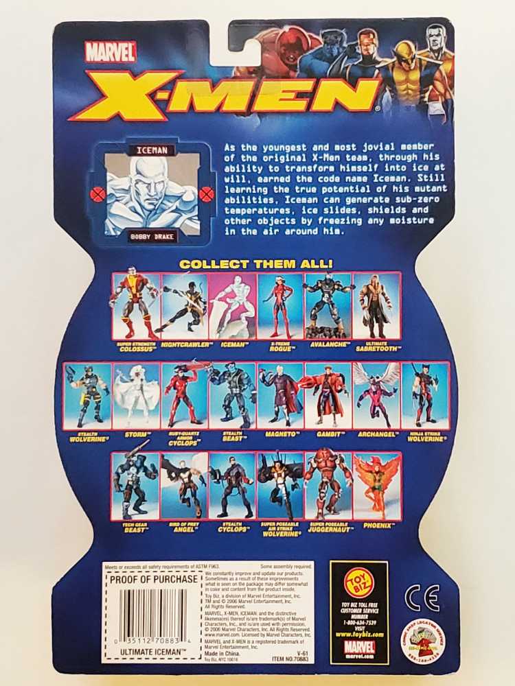 Toybiz X-Men Classics Archangel  (X-Men) action figure collectible [Barcode 035112708629] - Main Image 3