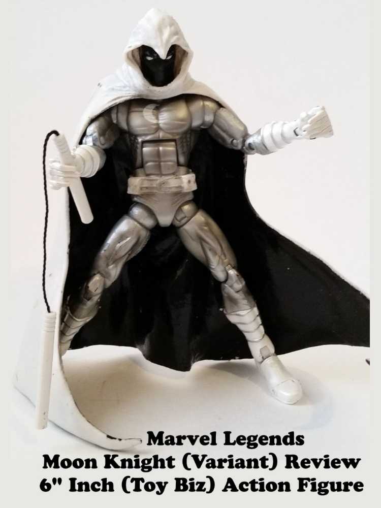 Toybiz Marvel Legends MODOK BAF Moon Knight Silver Variant - Toy Biz (Marvel Legends- Toybiz) action figure collectible [Barcode 035112710677] - Main Image 3