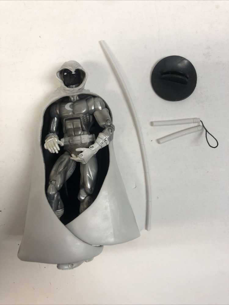 Toybiz Marvel Legends MODOK BAF Moon Knight Silver Variant - Toy Biz (Marvel Legends- Toybiz) action figure collectible [Barcode 035112710677] - Main Image 4