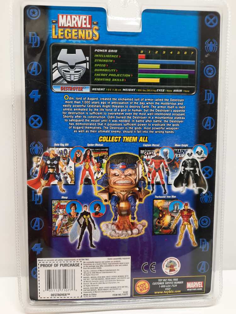 Marvel Legends BAF  Modok Destroyer - Toy Biz (Marvel Legends - MODOK Series) action figure collectible [Barcode 035112710776] - Main Image 2