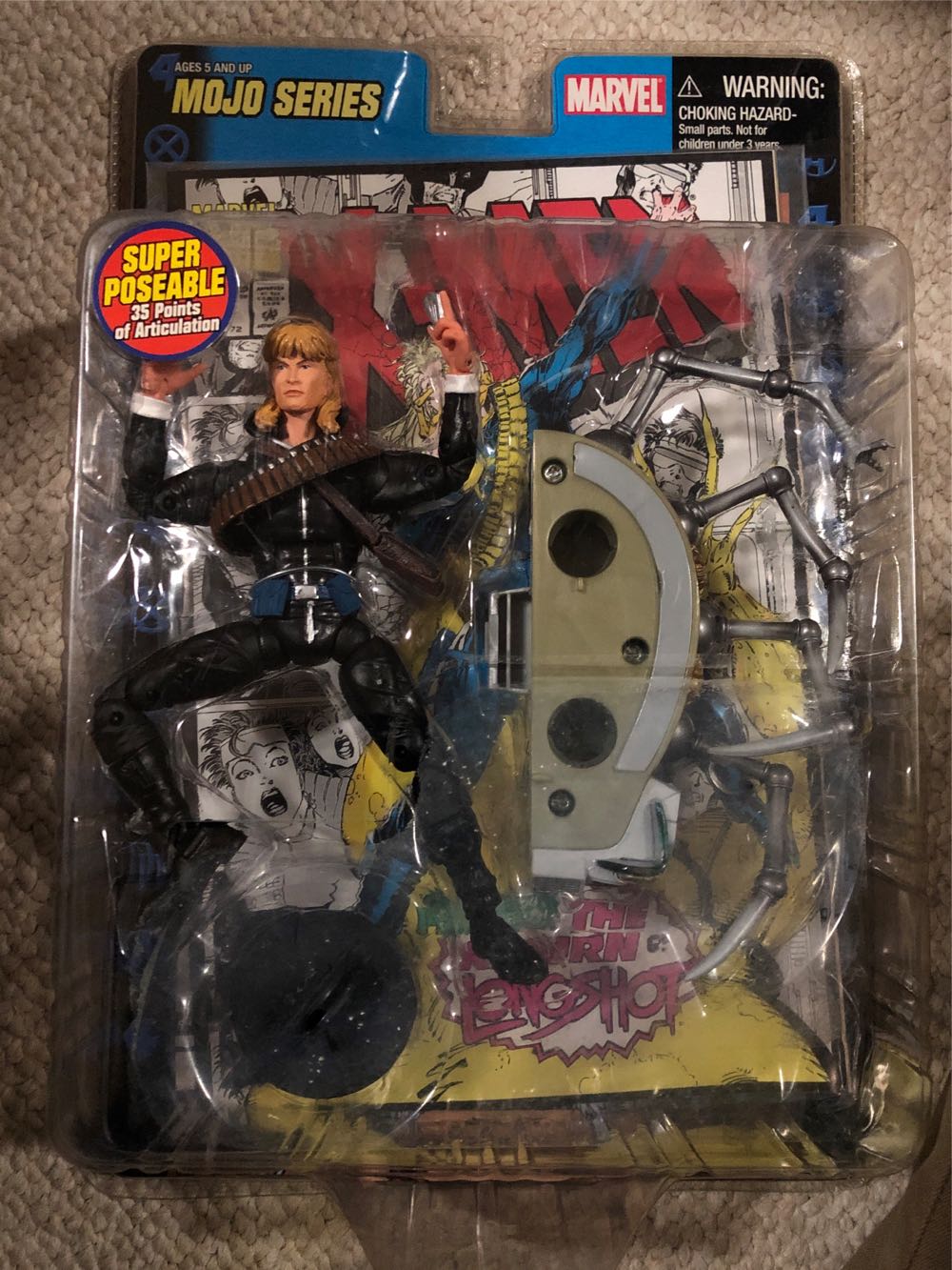 Longshot - Toy Biz (Marvel Legends) (Marvel Legends) action figure collectible [Barcode 035112711773] - Main Image 3