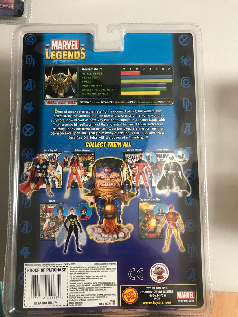 Toybiz Marvel Legends Modok BAF Beta Ray Bill  - Toy Biz (Modok Series) action figure collectible [Barcode 035112711872] - Main Image 2
