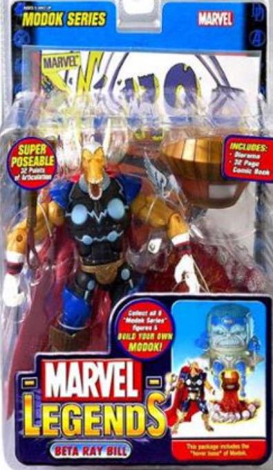 Toybiz Marvel Legends Modok BAF Beta Ray Bill  - Toy Biz (Modok Series) action figure collectible [Barcode 035112711872] - Main Image 4