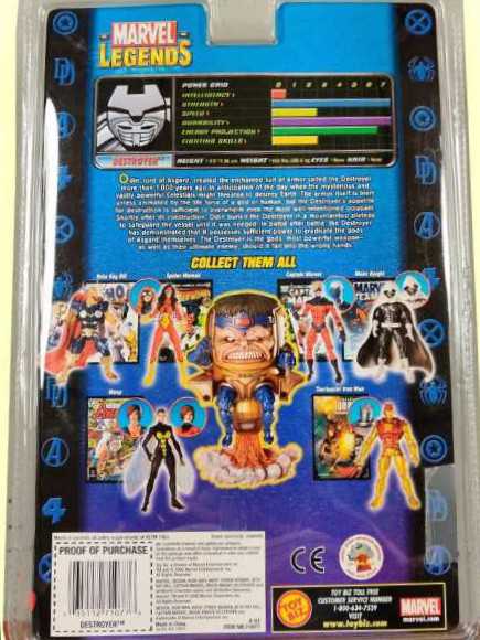 Toybiz Marvel legends MODOK BAF Wasp - ToyBiz - Marvel (Marvel Legends - M.O.D.O.K) action figure collectible [Barcode 035112711926] - Main Image 4