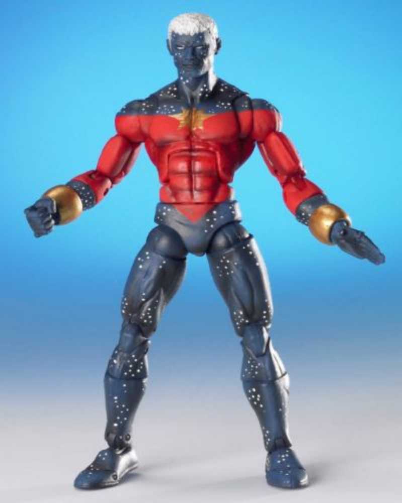 Toybiz Marvel Legends MODOK BAF Captain Marvel (Genis Vell Variant) - Toy Biz (Marvel Legends) action figure collectible [Barcode 035112711971] - Main Image 4