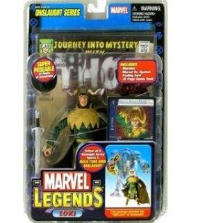 Loki (Crown Of Lies Chase Variant) Onslaught BAF - Toy Biz (Marvel Legends) (Marvel Legends (BAF - Onslaught)) action figure collectible [Barcode 035112713333] - Main Image 1