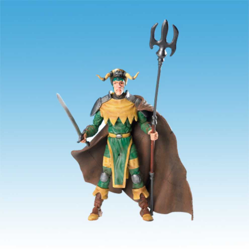 Loki (Crown Of Lies Chase Variant) Onslaught BAF - Toy Biz (Marvel Legends) (Marvel Legends (BAF - Onslaught)) action figure collectible [Barcode 035112713333] - Main Image 4