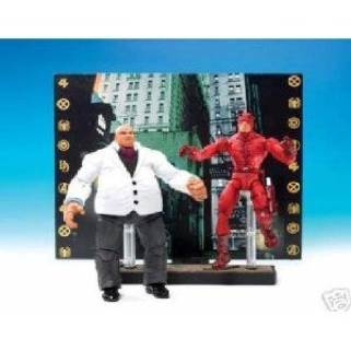 Marvel Legends: Kingpin Vs. Daredevil - Toy Biz (Marvel Legends Face Off) action figure collectible [Barcode 035112713364] - Main Image 1