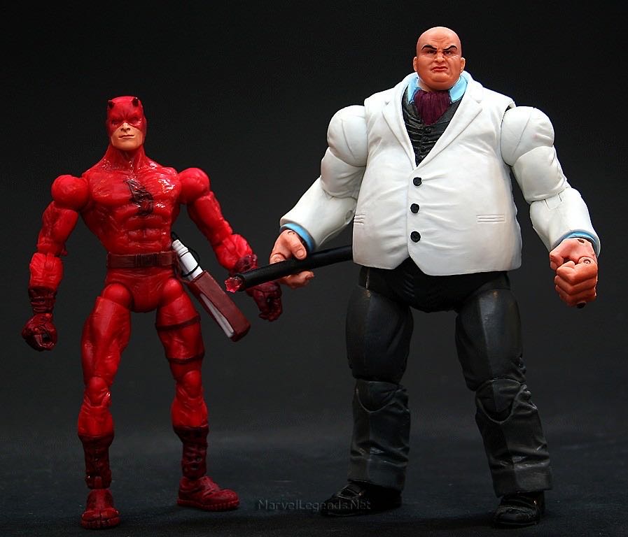 Marvel Legends: Kingpin Vs. Daredevil - Toy Biz (Marvel Legends Face Off) action figure collectible [Barcode 035112713364] - Main Image 3