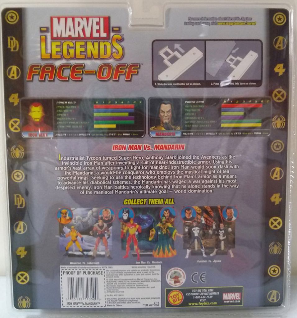 Mandarin - Toy Biz (Marvel Legends) action figure collectible [Barcode 035112713470] - Main Image 2