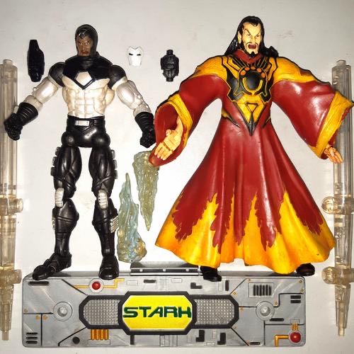 Marvel Legends: Iron Man Vs Mandarin - Toy Biz (Marvel Legends Face-Off) action figure collectible [Barcode 035112713500] - Main Image 3