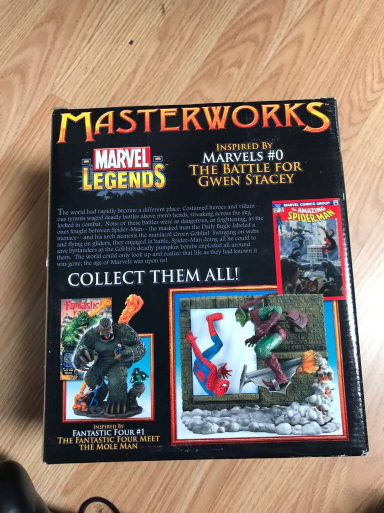 Marvel Legends MASTERWORKS Spider-Man Vs Green Goblin - Toy Biz (Marvel Masterworks) action figure collectible [Barcode 035112715863] - Main Image 2