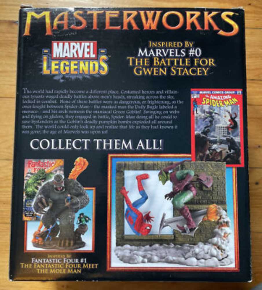 Marvel Legends MASTERWORKS Spider-Man Vs Green Goblin - Toy Biz (Marvel Masterworks) action figure collectible [Barcode 035112715863] - Main Image 4
