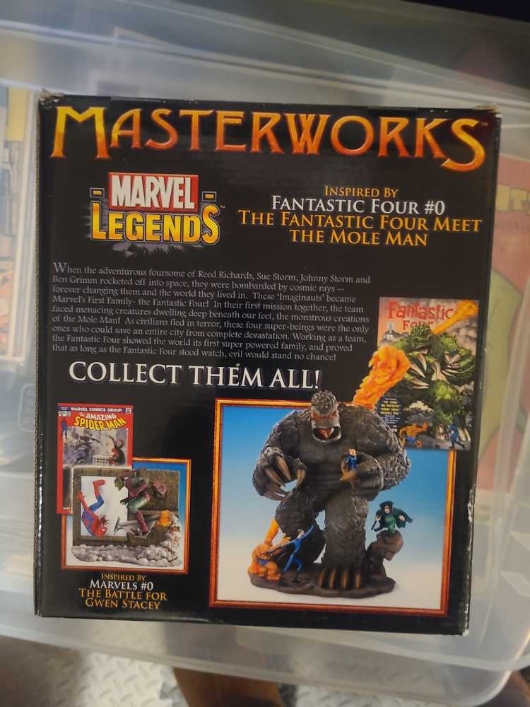 Marvel Legends Masterworks Fantastic Four Meets the Mole Man, The - Toy Biz (Marvel Legends) action figure collectible [Barcode 035112715887] - Main Image 4