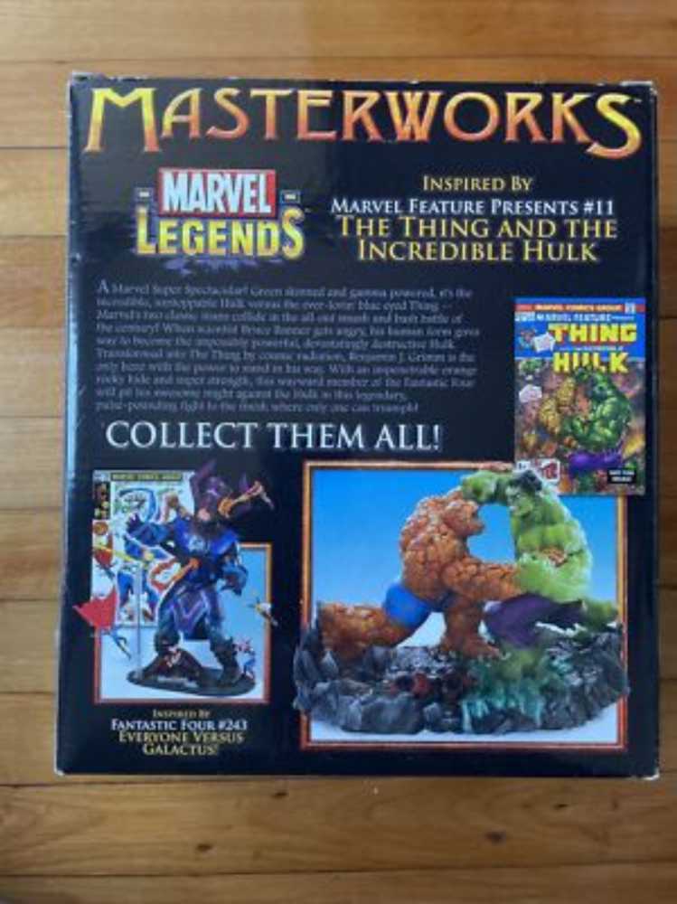 Hulk Vs Thing  (Marvel Masterworks) action figure collectible [Barcode 035112715917] - Main Image 3