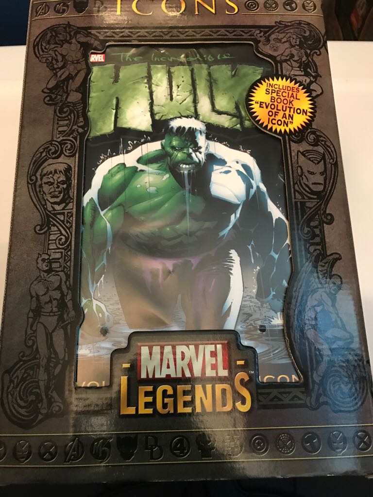 Marvel Legends Icons Green Hulk - Toy Biz (Marvel Legends Icons) action figure collectible [Barcode 035112716280] - Main Image 2