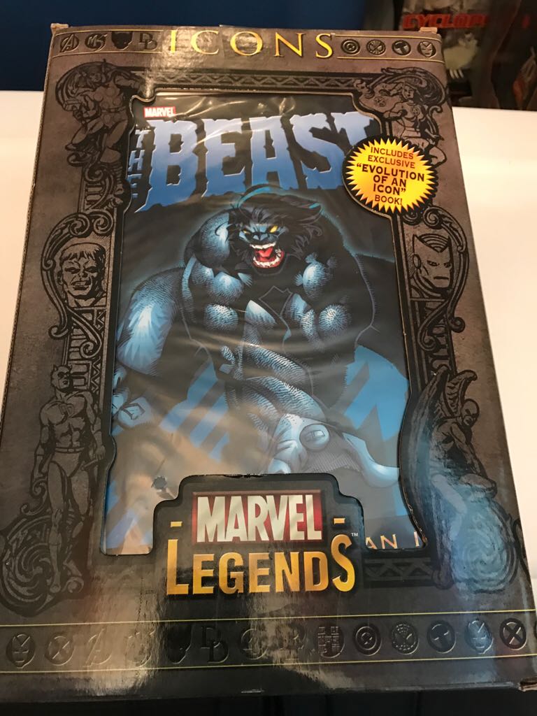 Marvel Legends Icons Beast  (Legends Series) action figure collectible [Barcode 035112717010] - Main Image 2