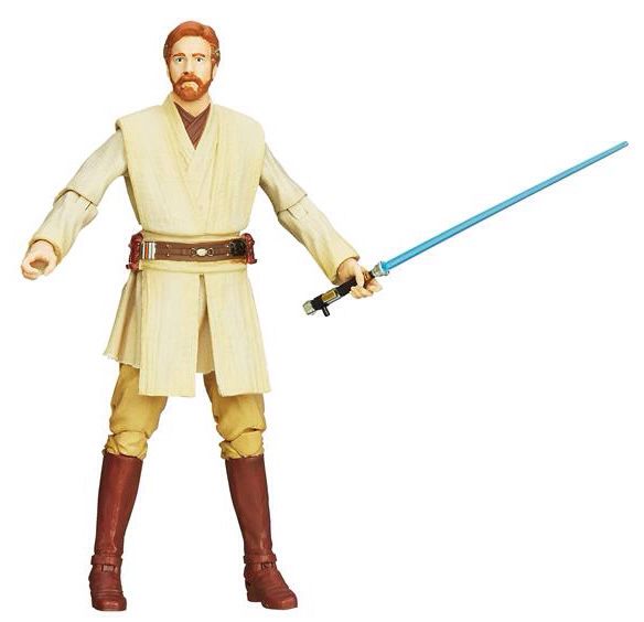 Obi Wan Kenobi  - Hasbro (Star Wars Black Series 6) action figure collectible [Barcode 001200007110] - Main Image 1