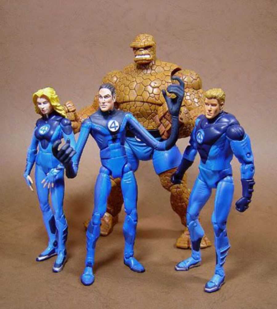 Toybiz Fantastic Four Classics Thunder Launch Thing  action figure collectible [Barcode 035112723066] - Main Image 4