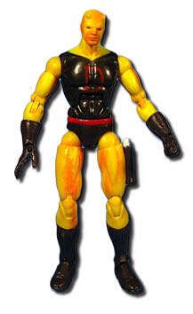 Toybiz Marvel Legends Showdown Daredevil (Yellow & Brown Variant) - Toy Biz (Marvel Legends Showdown) action figure collectible [Barcode 035112728474] - Main Image 2