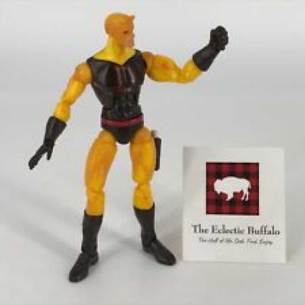 Toybiz Marvel Legends Showdown Daredevil (Yellow & Brown Variant) - Toy Biz (Marvel Legends Showdown) action figure collectible [Barcode 035112728474] - Main Image 3