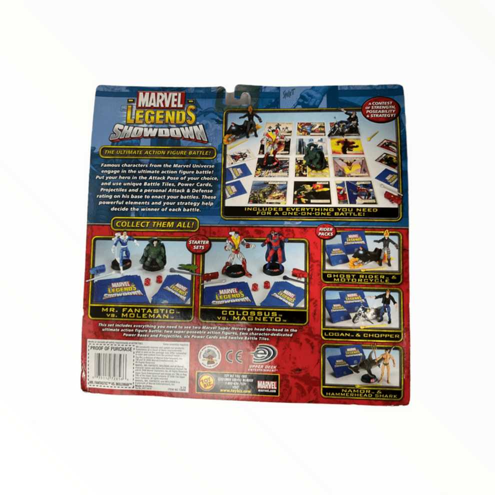 Marvel Legends Showdown: Mr. Fantastic Vs. Moleman - Toy Biz (Fantastic Four) action figure collectible [Barcode 035112728566] - Main Image 2