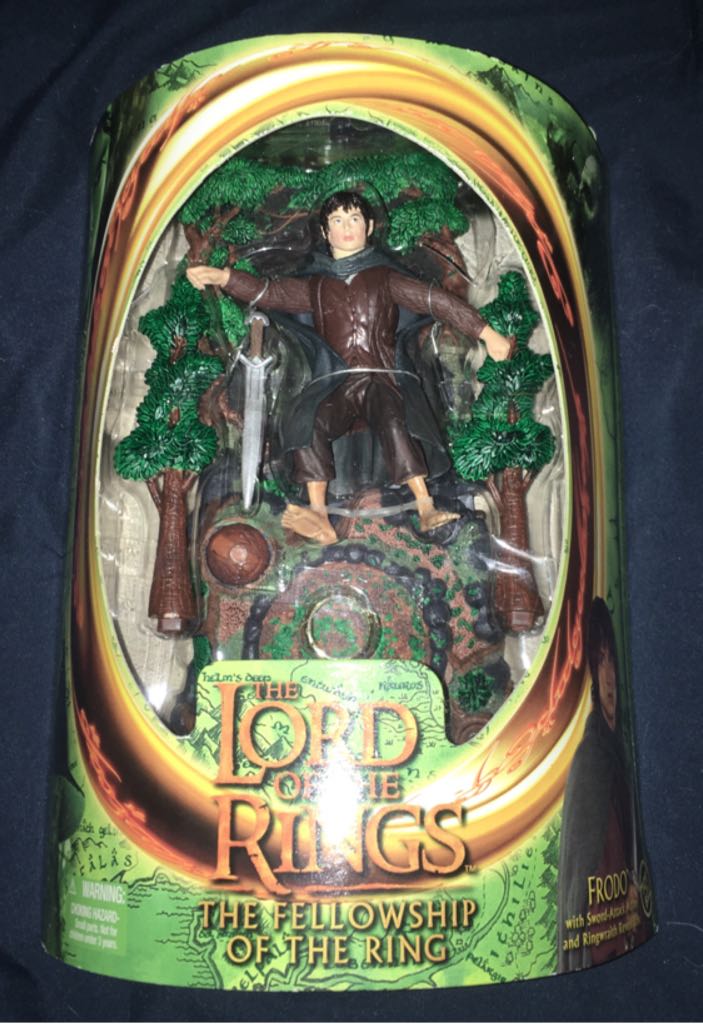 LOTR ToyBiz: Frodo Baggins - Toybiz (Lord Of The Rings) action figure collectible [Barcode 035112810018] - Main Image 2