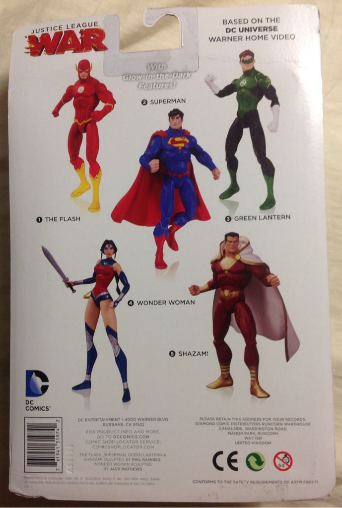 Justice League War - DC Collectibles action figure collectible [Barcode 021180000017] - Main Image 2