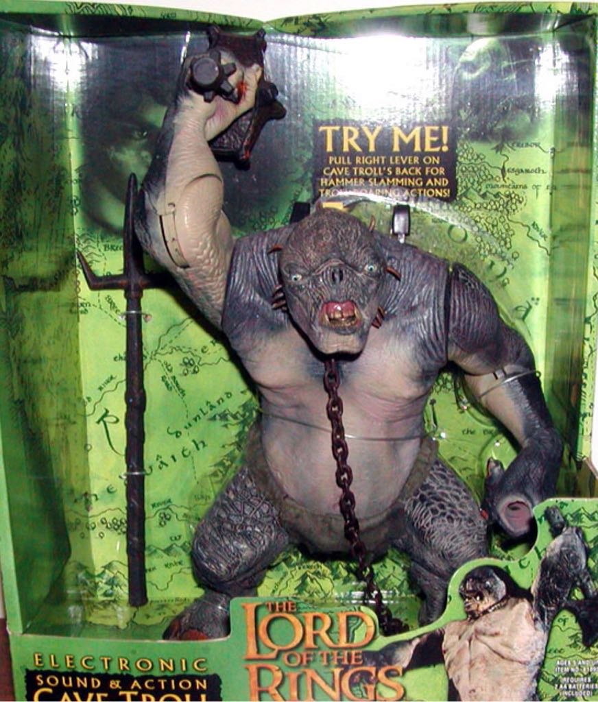Cave Troll - Toy Biz (Lord Of The Rings) action figure collectible [Barcode 035112810957] - Main Image 1