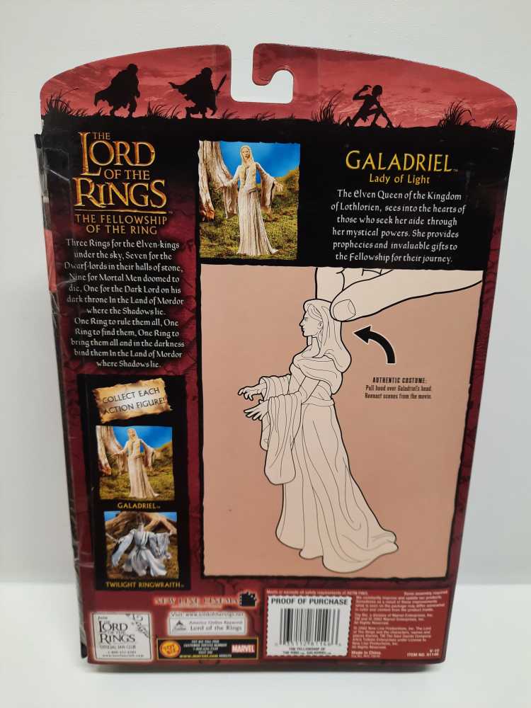 Galadriel - Toy Biz (Fellowship Of The Ring) (Lord Of The Rings) action figure collectible [Barcode 035112811466] - Main Image 2
