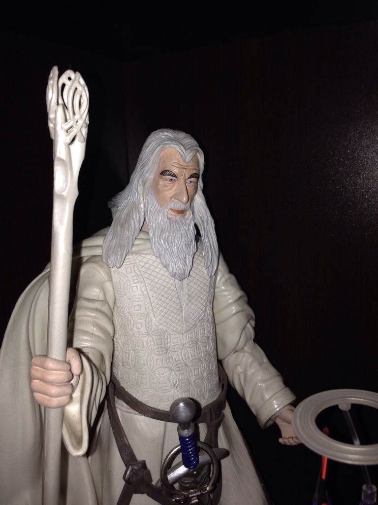 Gandalf The White - Toy Biz (Two Towers) (Lord Of The Rings) action figure collectible [Barcode 035112812234] - Main Image 1