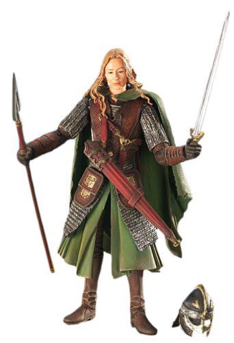 LOTR - Eowyn In Armor - Toy Biz (LOTR: The Return Of The King) action figure collectible [Barcode 035112813132] - Main Image 2
