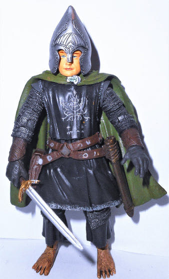 Pippin: In Armor - Toy Biz (LOTR: The Return Of The King) action figure collectible [Barcode 035112813231] - Main Image 3