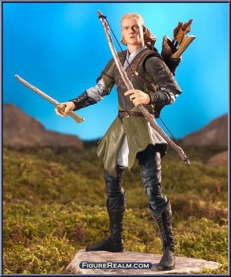 Legolas: with Rohan Armor - Toy Biz (Return Of The King) (LOTR: The Return Of The King) action figure collectible [Barcode 035112813262] - Main Image 4