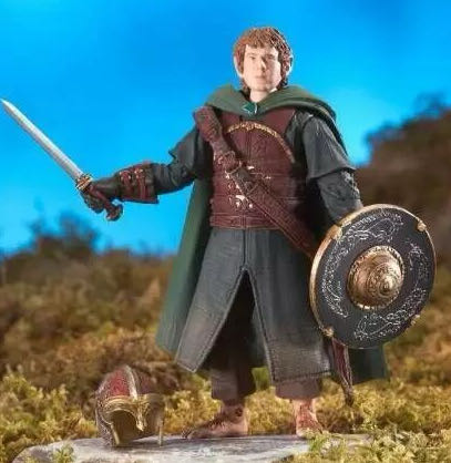 Merry (with Rohan Armor) - Toy Biz (LOTR: The Return Of The King) action figure collectible [Barcode 035112813330] - Main Image 3