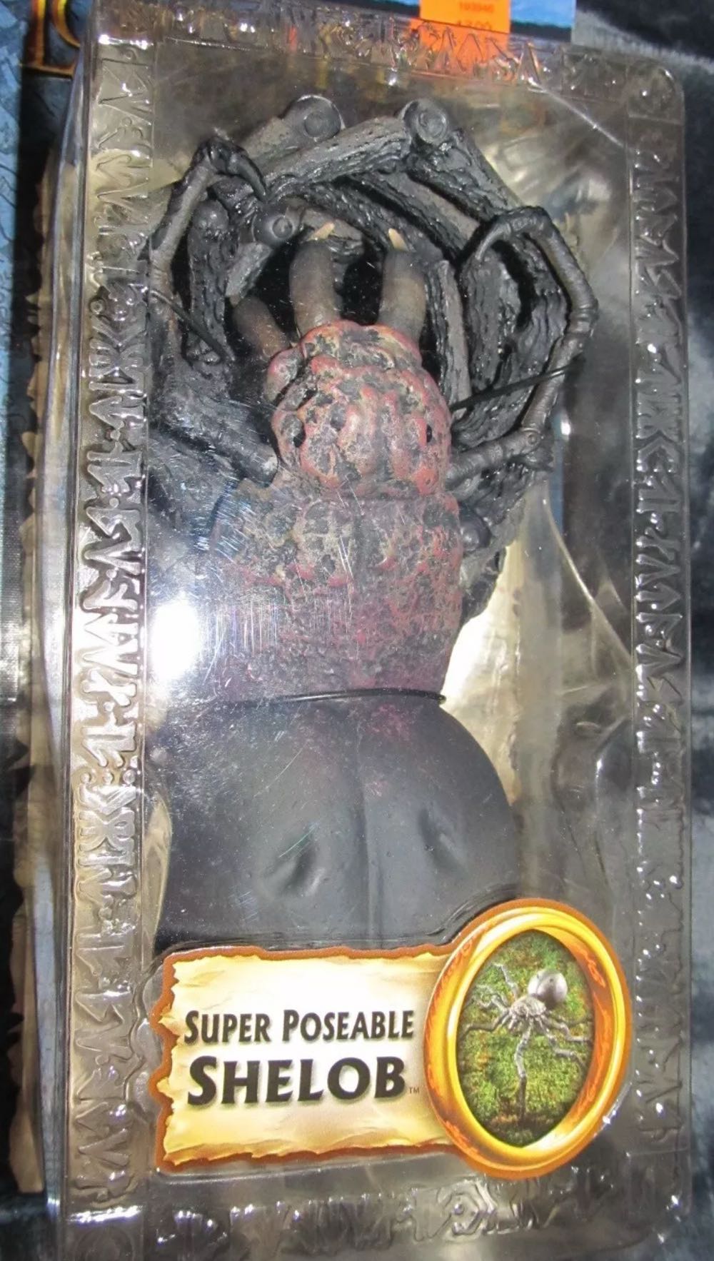 Toy Biz Lord Of The Rings-The Return Of The King: Super Posable Shelob - Toy Biz (LOTR The Return of the King) action figure collectible [Barcode 035112813569] - Main Image 4