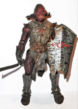 Corith Ungol Uruk-Hai - Toybiz (LOTR The Return of the King) action figure collectible [Barcode 035112813644] - Main Image 3