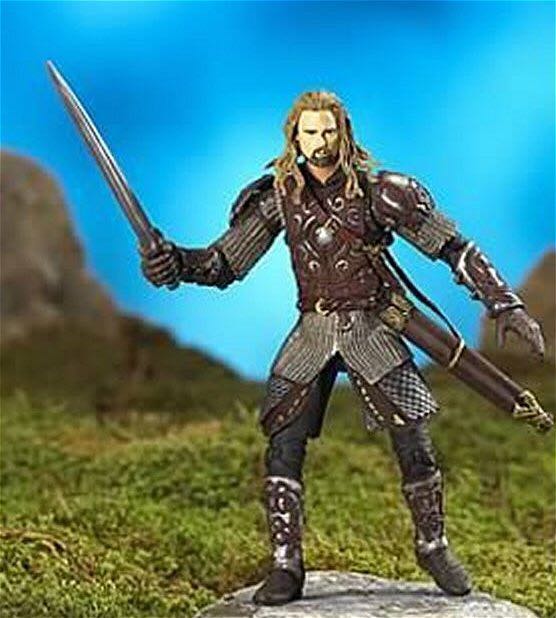 Eomer: with Sword Attack Action - Toybiz (LOTR: The Two Towers) action figure collectible [Barcode 035112814009] - Main Image 2
