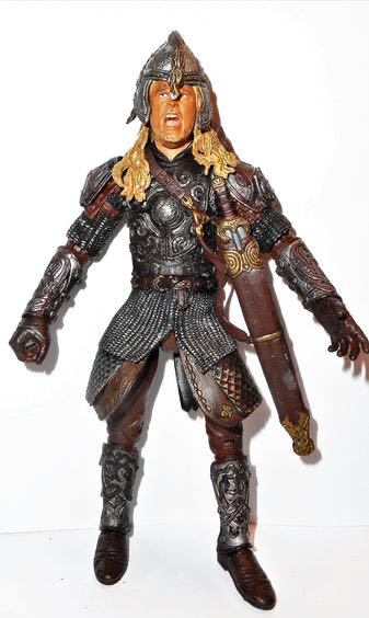Eomer: with Sword Attack Action - Toybiz (LOTR: The Two Towers) action figure collectible [Barcode 035112814009] - Main Image 3